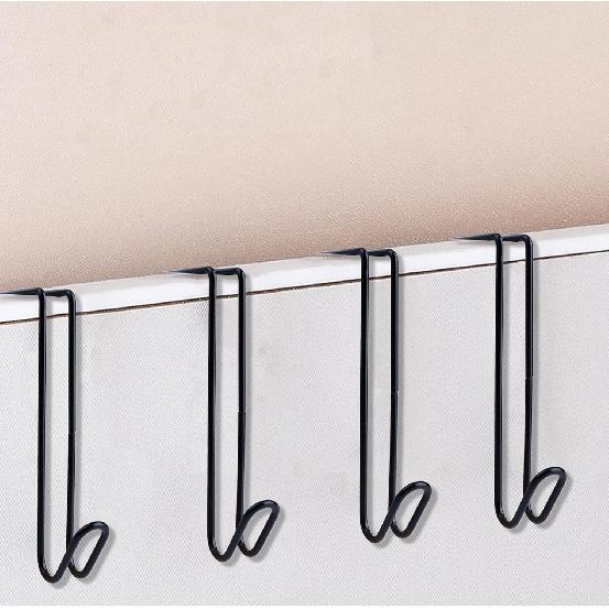 5 Pack Wire Cubicle Hook,Cubicle Accessories Wall Hangers for Clothing Mirrors, Pictures, Hats, and Bags in Office Cubicles Panels Cubicle
