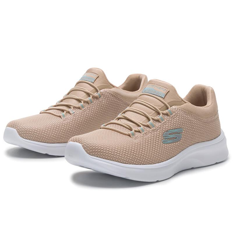 Skechers Низкие повседневные туфли женские бежево-розовые 897993-TPE