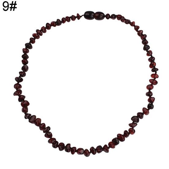 Ретро женское ожерелье из натурального янтаря с бисером, ювелирные изделия, подарок на день матери ручной работы