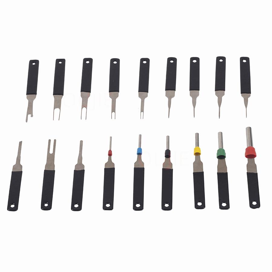 Новый набор из 18 инструментов для снятия клемм, экстракторы пинов обжимных разъемов для автомобильной электрической проводки