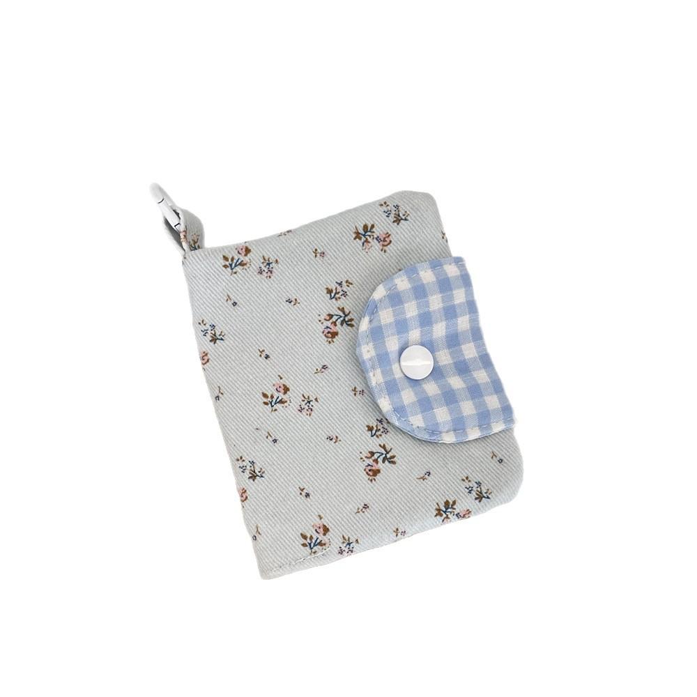 Красивый Милый Цветок Сладкий Держатель для Кредитных Карт Кошелек Многофункциональный ID Визитница Студенческий Банковский Кейс для Хранения Кошелек для Монет