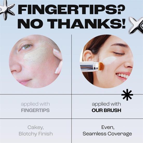 Color Changing Foundations Stick Moisturizing Breathable Hydrating Cream Stick Waterproof Foundations Stick for All Skin Types