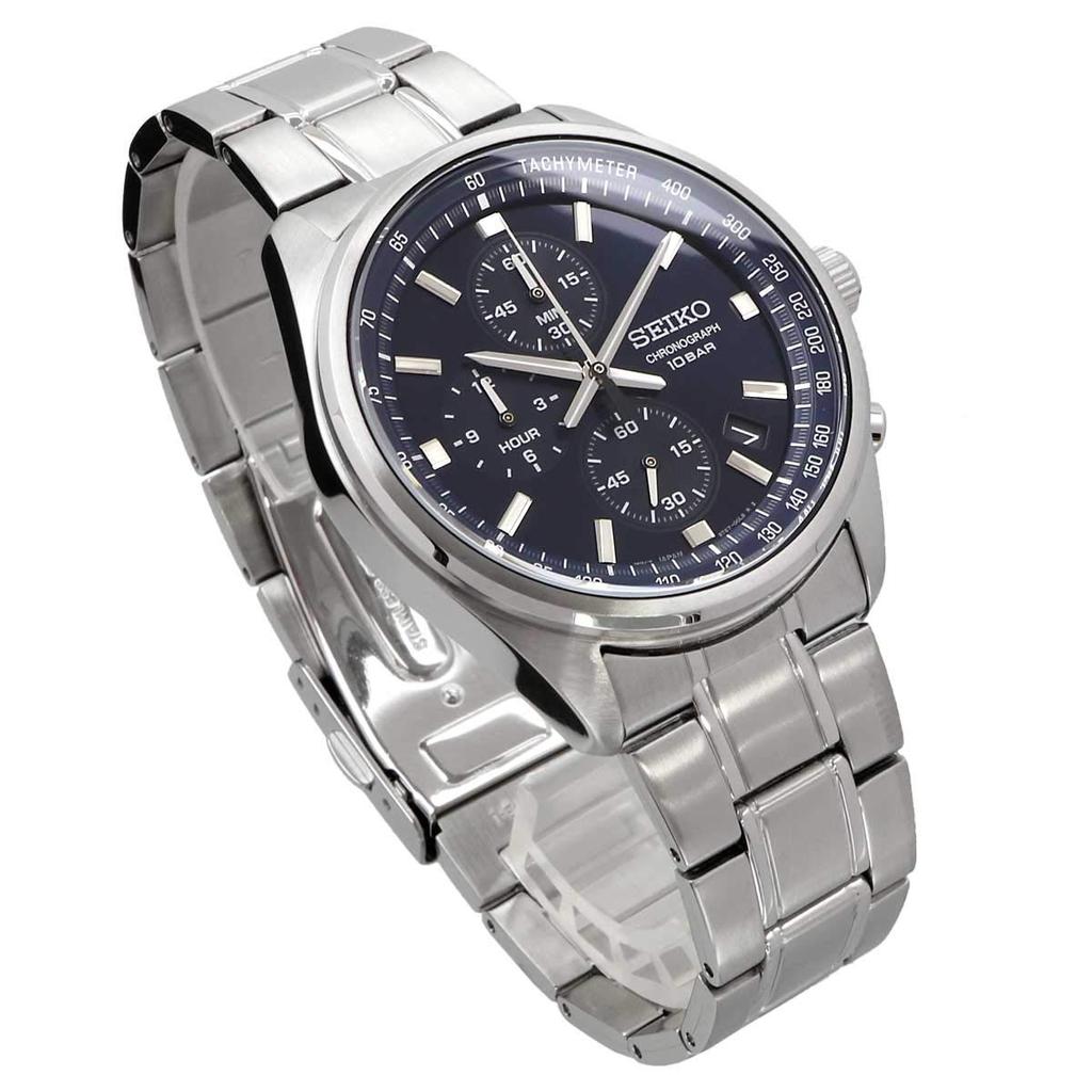 Seiko Часы Мужские Кварцевые Хронограф SSB377P1