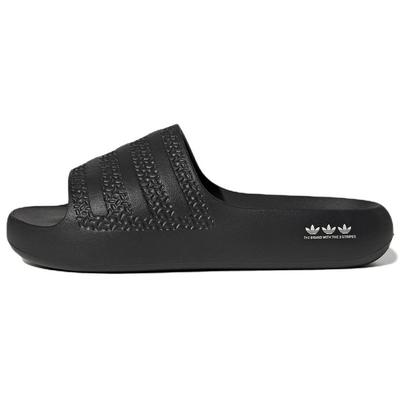 Adilette Ayoon Слайды Основной черный Женские кроссовки Облачно-белый GX1979