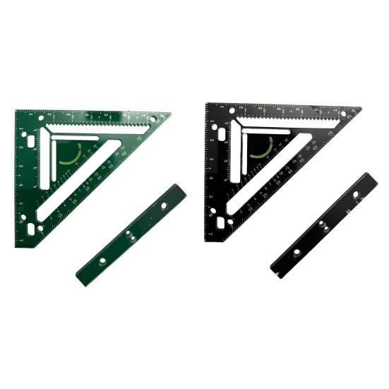 Плотницкий треугольный угольник, столярный угольник, стропильный угольник, измерительный инструмент, высокоточная треугольная линейка, транспортир