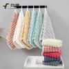 Towel Summer New Coral Fleece Bubble Hemming Multi-color Face Towel Soft Water Absorption Is Not Easy To Lose Hair Face Towel