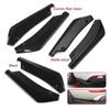 Universal Car Front Rear Bumper Strip Lip Spoiler Diffuser Splitter Scratch Protector Carbon Fiber Winglets Side Skirt Extension