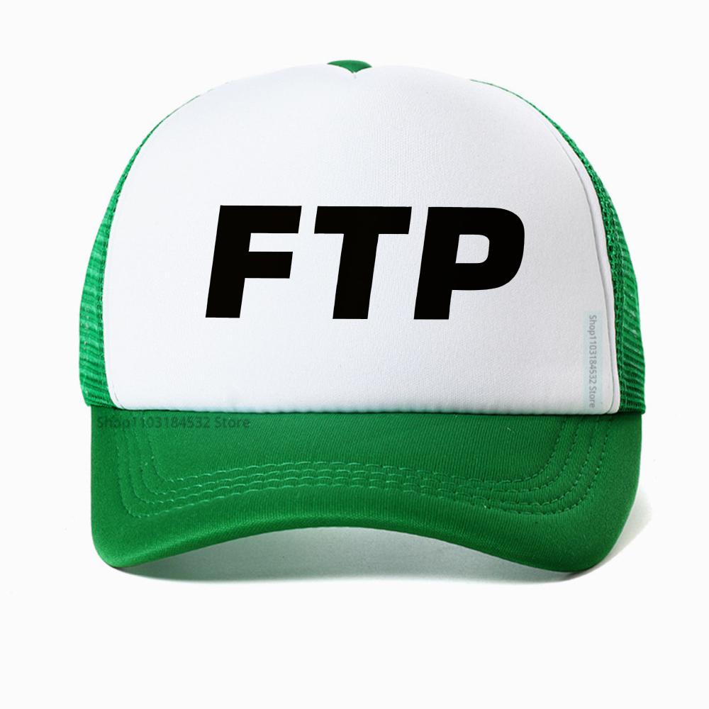 Кепка-бейсболка Suicideboy Ftp Унисекс Харадзюку Мода Хип-хоп Повседневная Регулируемая Сетчатая Кепка-тракер