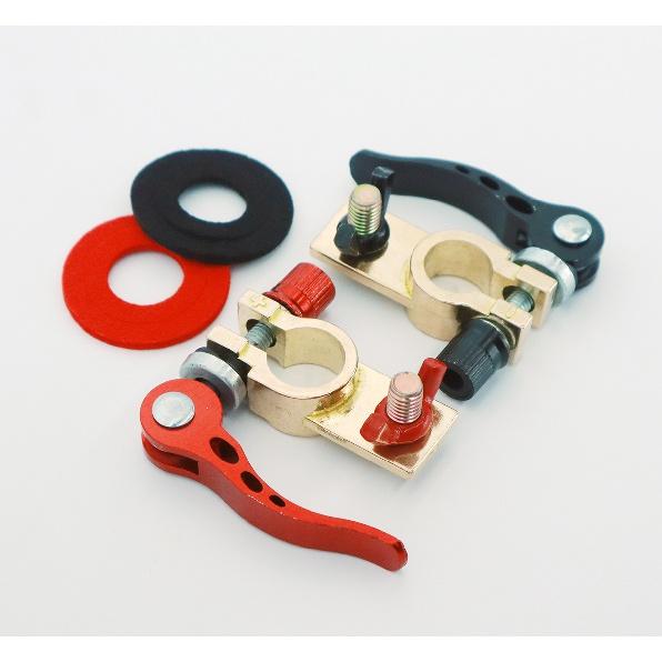 1 пара зажимов для автомобильного аккумулятора, многопортовые автозапчасти, инструменты, запорные разъемы, лодочные гонки для 12 В, 6 В, 24 В, трактор UTV