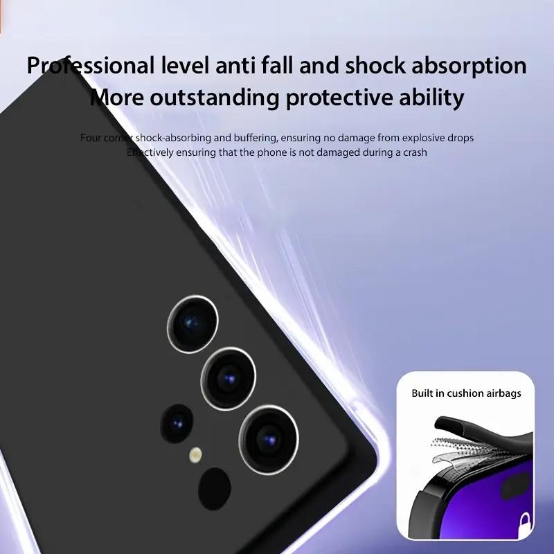 Для S25 Ultra Plus чехол роскошный жидкий силиконовый мягкий TPU чехол для Samsung Galaxy S25 S24 S 25 Ultra Plus S25Ultra чехлы для телефонов принципиально