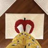 VIKAMA Creamy Style Apple Carpet Anti-slip Entry Floor Mat Soft Absorbent Bathroom Mat Bedside Rug for Bedroom Home Decoration