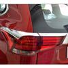 For Mitsubishi Outlander 2016- ABS Carbon Fiber Taillight Streamer Trim Rear Tail Lamp Bezel Cover Exterior Car Accessories