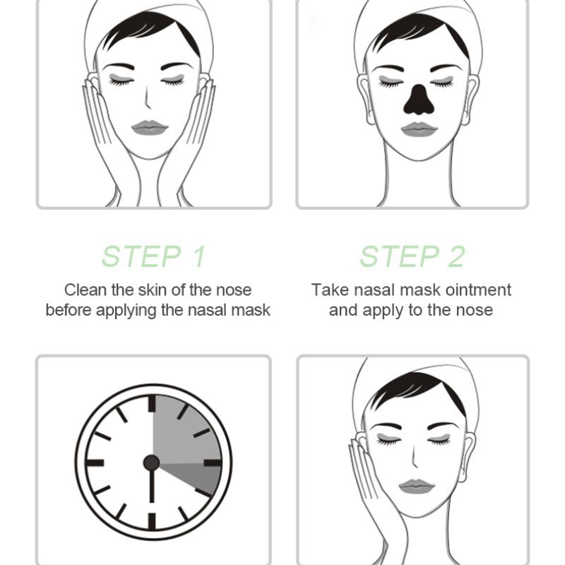 Nose Patch SADOER Bamboo Charcoal Blackhead Nasal Mask Sticker T-zone Care