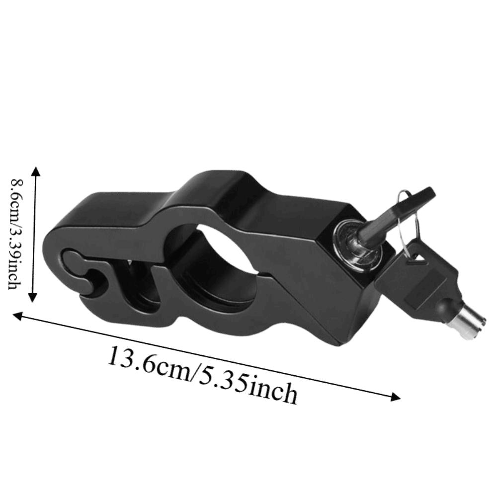 Portable Motorcycle Lock Heavy-Duty Scooter Lock Anti-Theft Handlebar Lock Electric Vehicles