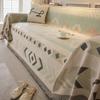 Чехол для полотенца EIFLOY-Geometric Sofa Towel Cover, чехол для дивана из синели, 3-местный, плед с кисточками, для гостиной, этнический стиль