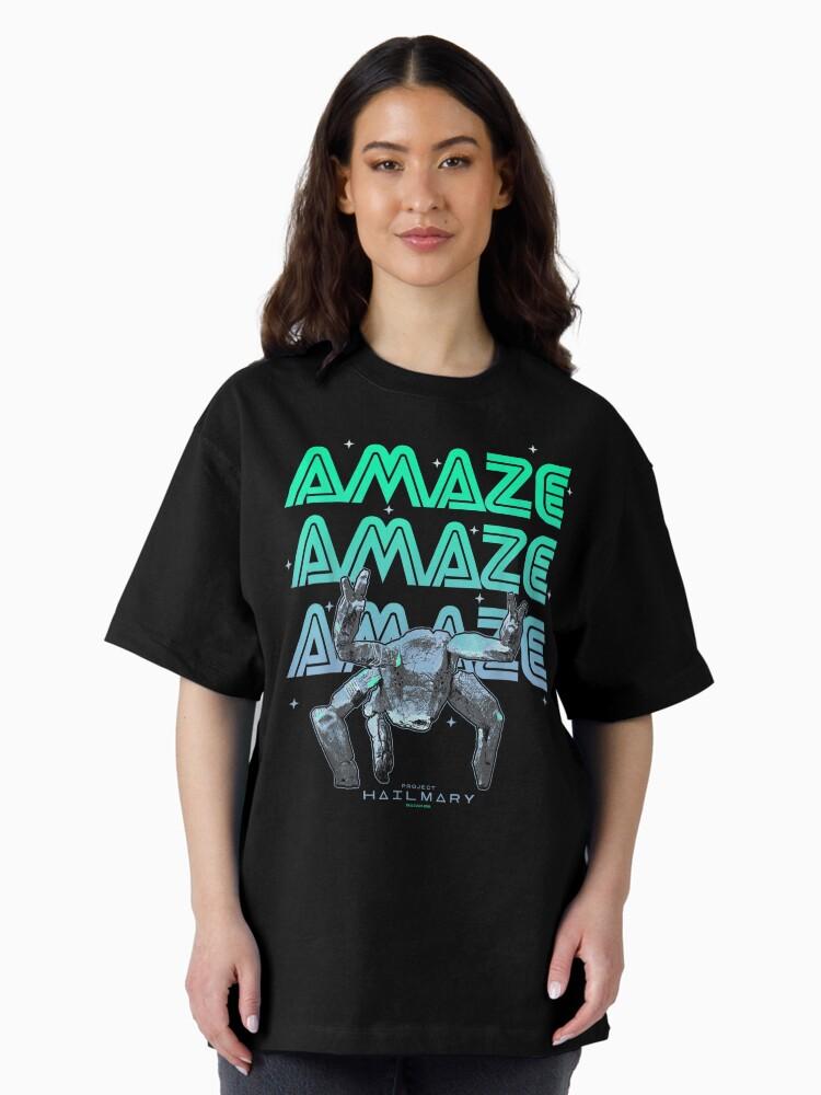Rocky Project Hail Mary Amazing Rocky The Alien Oversized T-Shirt