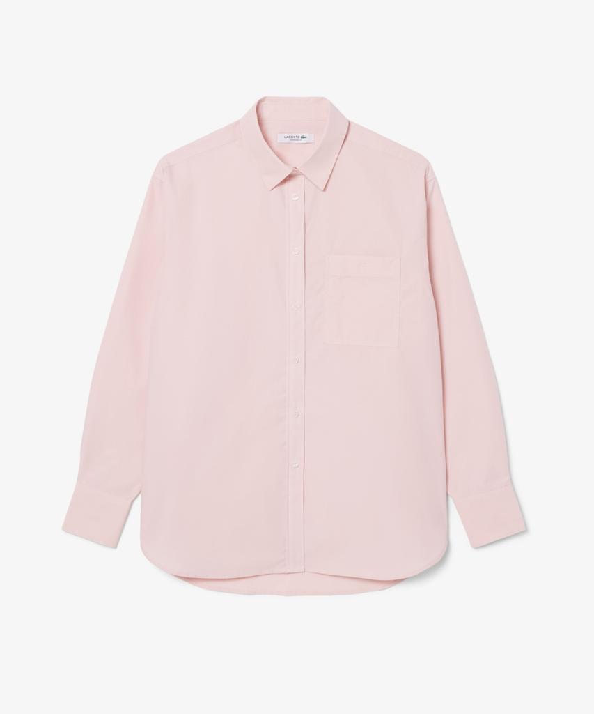 LACOSTE Женская Классическая Хлопковая Рубашка Оверсайз Cf1054-56G Ady
