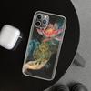 Буддийский Огненный Лотос Чехол для Телефона для iPhone 11 12 13 Mini 14 15 Plus 16 Pro Max 17 Air 7 8 + SE Художественный Индивидуальный Fundas 11 12