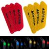 4Pcs Reflective Car Vehicle Open Door Safety Mark Warning Decals Sticker Decor