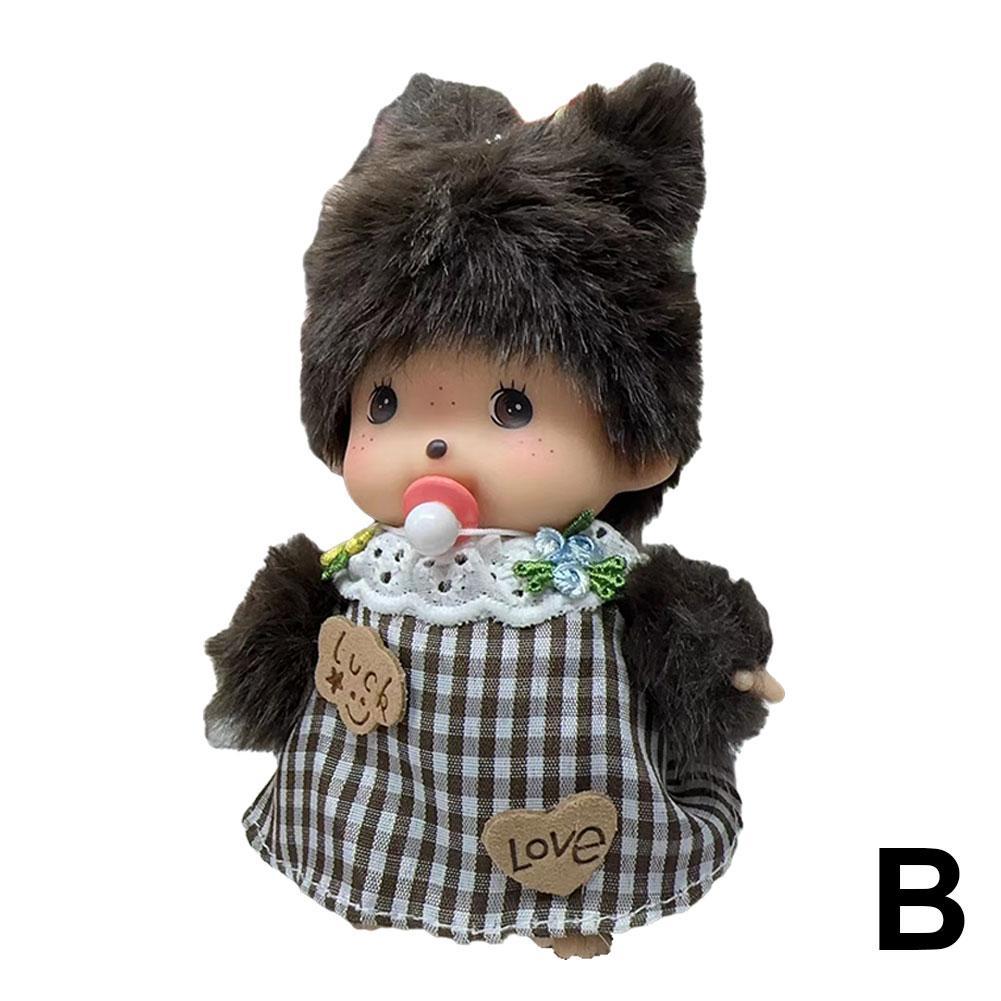 15 см Каваи Обезьянка Милая Кукла Mchiqi Брелок Подвеска на сумку Плюшевая игрушка Детский подарок на день рождения Хлопок ПП Материал Новый год/Рождество