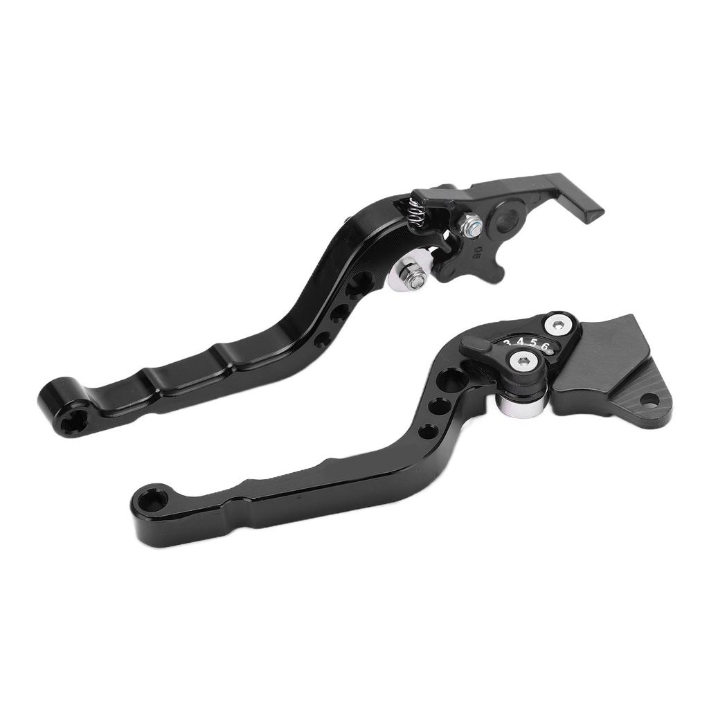 2PCS Motorcycle Brake Lever Handlebar Braking Device Aluminium Alloy