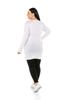 Women's Style Big Size Body Plus Size Round Neck Long Sleeve Viscose Long Mink Body