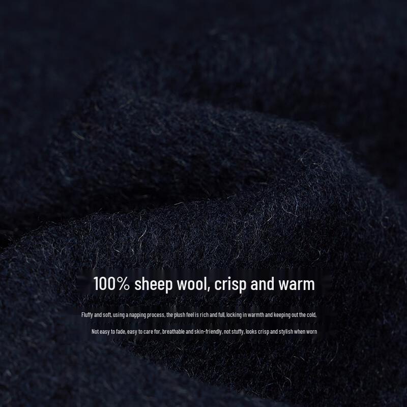 INMAN Женское зимнее пальто из чистой шерсти двустороннее с лацканами