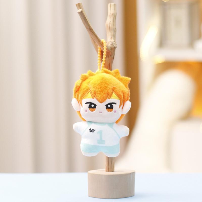 Очаровательная аниме-плюшевая кукла, персонаж Волейбольных Мальчиков, мягкая игрушка для объятий, синего цвета