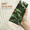 Camouflage Print Stainless Steel Insulated Coffee Tumbler Vacuum Travel Mug Leakproof Cup for Outdoor Hiking Camping Work
