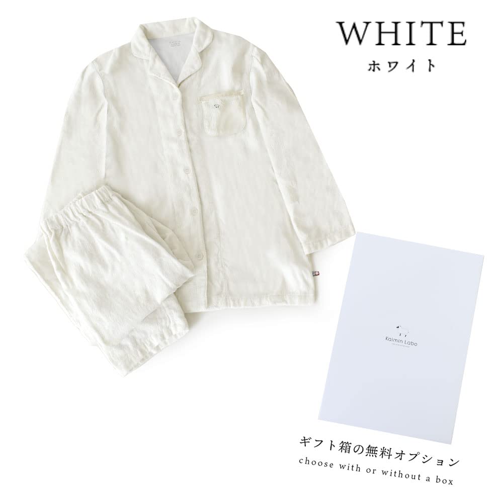 Пижамный комплект из ткани Имабари Каимин Лаб Юката с длинными рукавами и размером однотонный, сделано в сертифицировано номером сертификации полотенца Имабари махровый