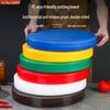 Круглая толстая пластиковая разделочная доска Gurou из ПЭ