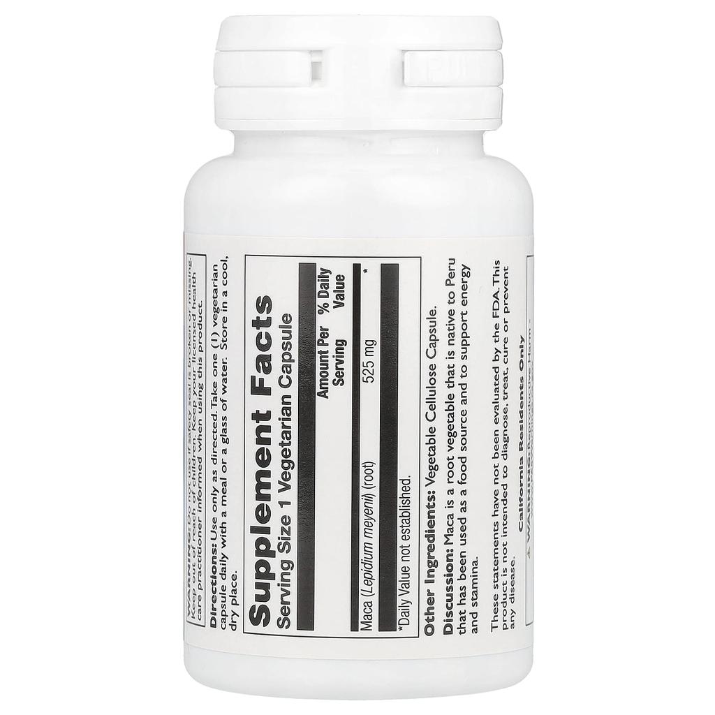 Thompson Maca, 525mg, 60 Veggie Capsules
