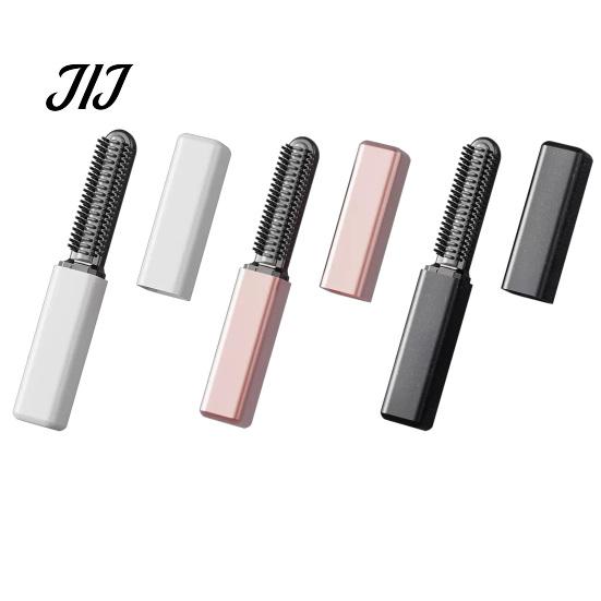 Root Lift Hair Brush Mini Straightener for Bangs, Cordless Portable Care Tool & Frizz Control, USB Rechargeable Electric Straightening Men Women Quick