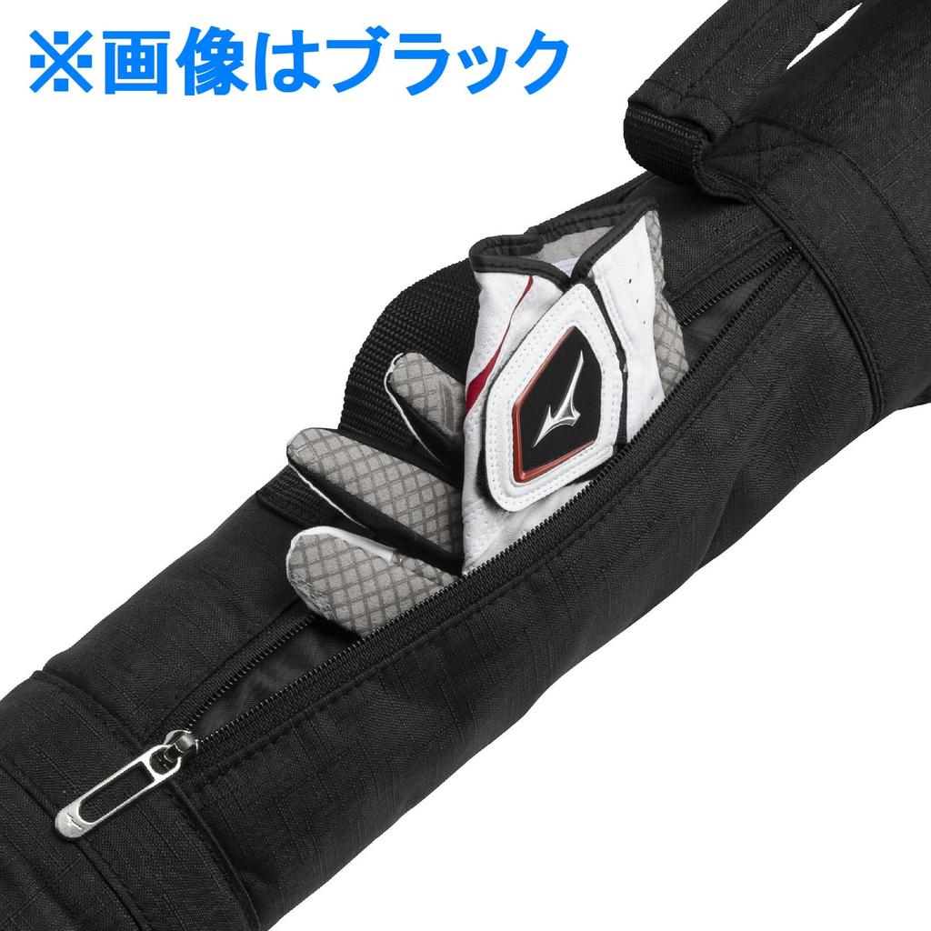Mizuno Сумка для клюшек для гольфа, мягкий тип, унисекс, вмещает 6 клюшек, подходит для клюшек длиной до 47 дюймов, темно-синий, 5LJK2403