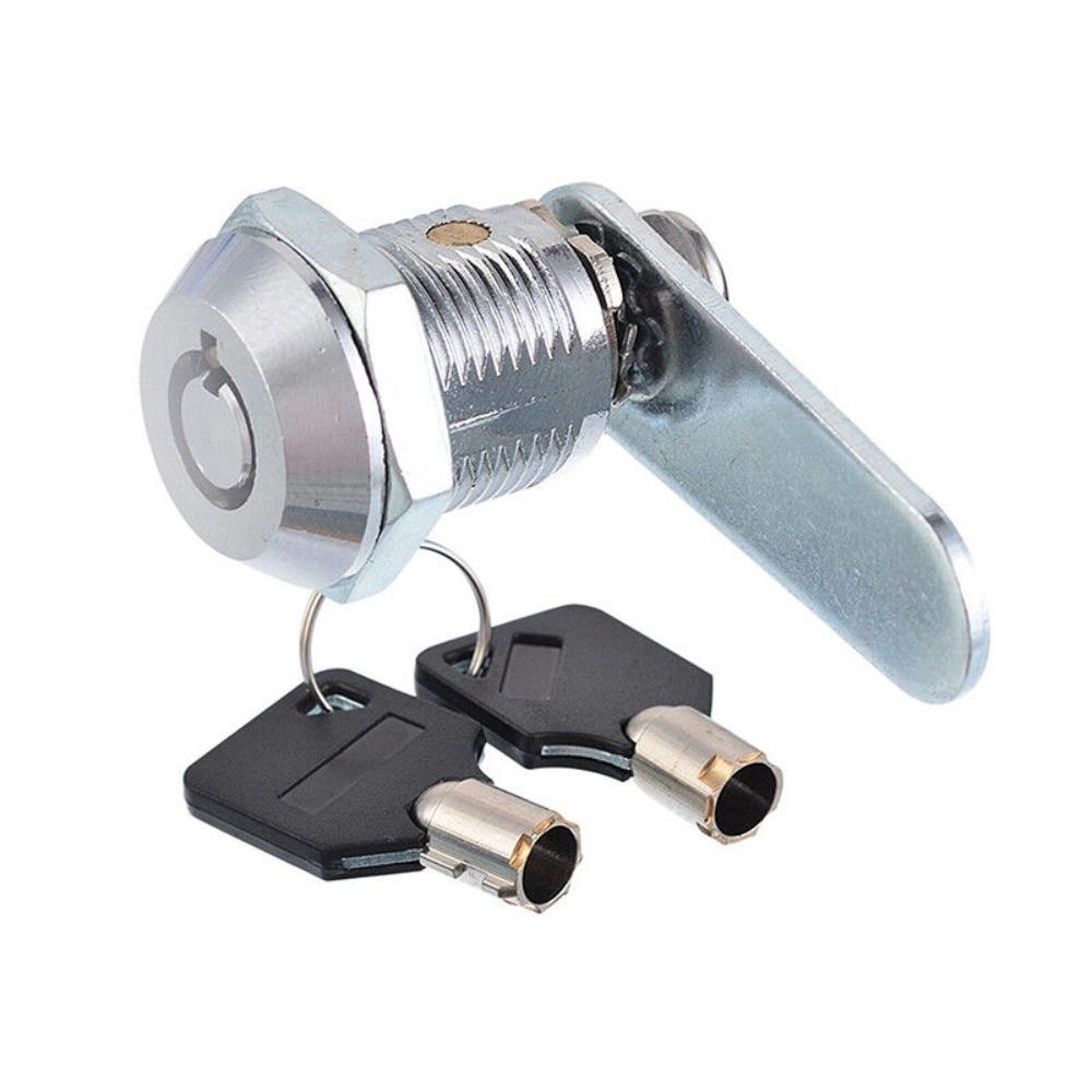 Safe Deposit Box Locks with 2 Keys File Metal Cabinet Replacement Lock New Emergency Lock