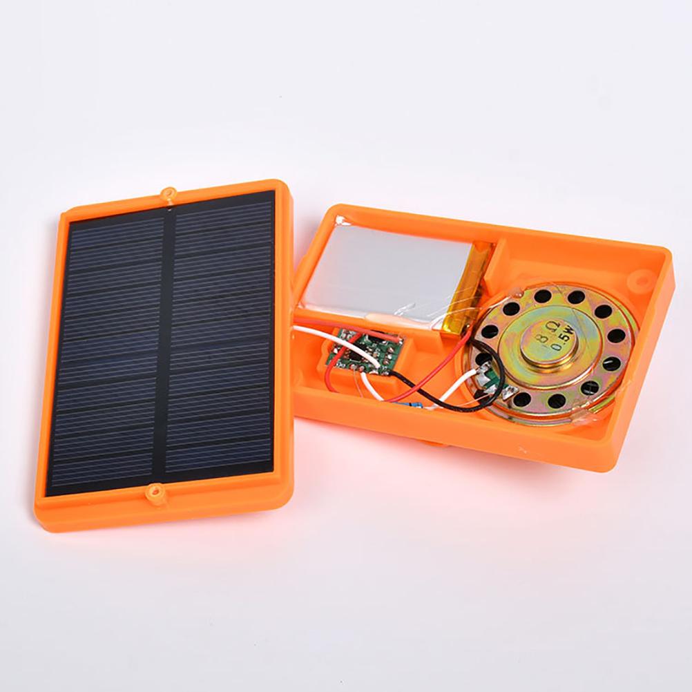 Умный ультразвуковой отпугиватель птиц, работающий на солнечной энергии, автоматический отпугиватель птиц