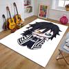Iguro ObanaiPrinted Area Rug Carpet for Bedroom Living Room Home Decor Rugs Mat Non Slip Mat Rug for Bedside