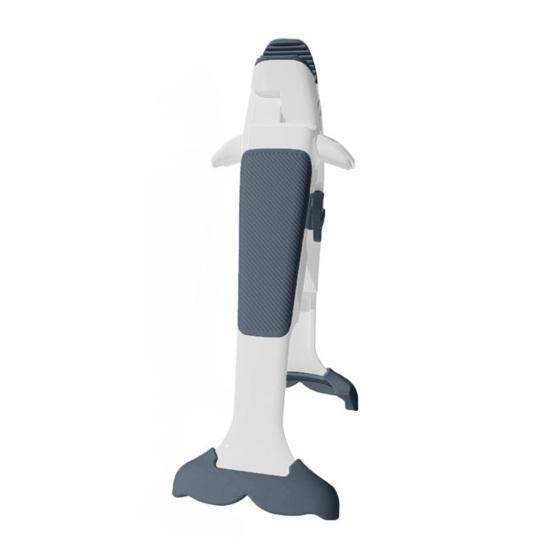 Зажим против ожогов Нескользящие кухонные щипцы Жаростойкий пластиковый инструмент для мисок и противней Дизайн кита Захват для кастрюль Многофункциональный кухонный инструмент