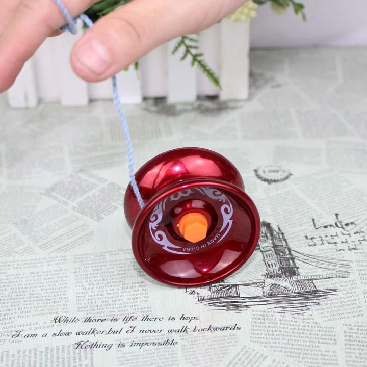 Прохладный алюминиевый сплав Yoyo Professional YoYo Ball Bearing String Trick Детские игрушки