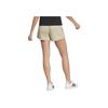Adidas Solid Color Comfortable Sports Casual Shorts Women Shorts Prairie-Brown JE3578