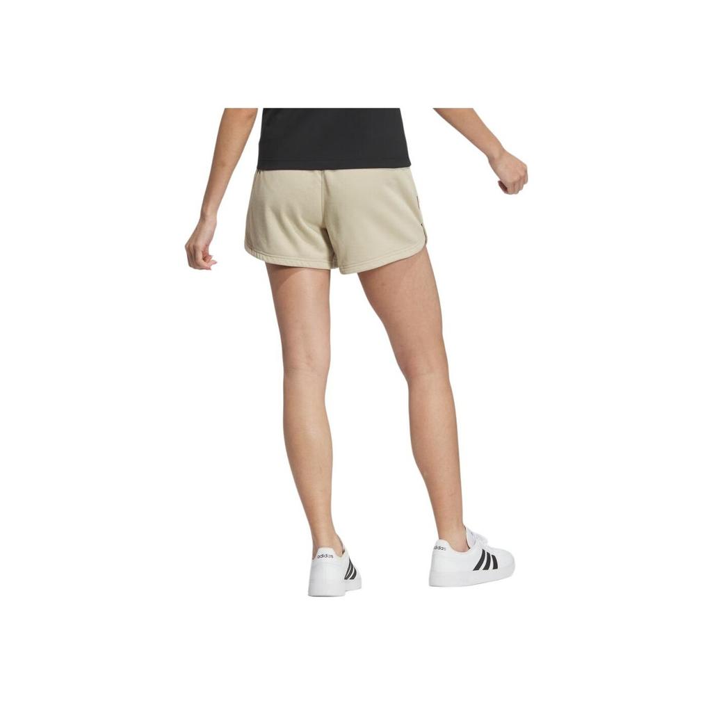 Adidas Solid Color Comfortable Sports Casual Shorts Women Shorts Prairie-Brown JE3578