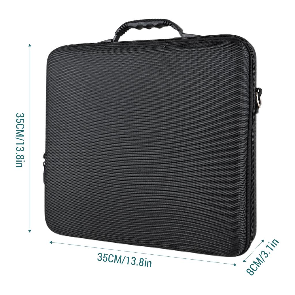 Pool Ball Bag American Black Eight Ball Storage Bag Case Canvas Foam Can Hold 17 American Balls