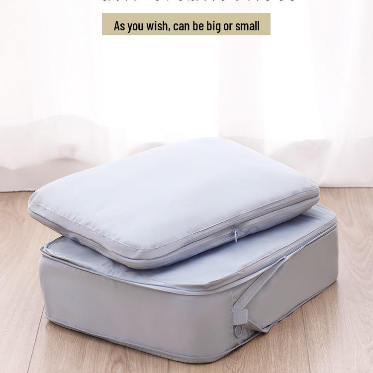 Portable Travel Dispenser & Storage Bag - Laundry & Luggage Organizer (Large) M