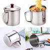 Roamtic Fashion Kitchen Mug Beer Steel Camping Coffee Drinking Tea Travel 480ml Stainless Handle Cup