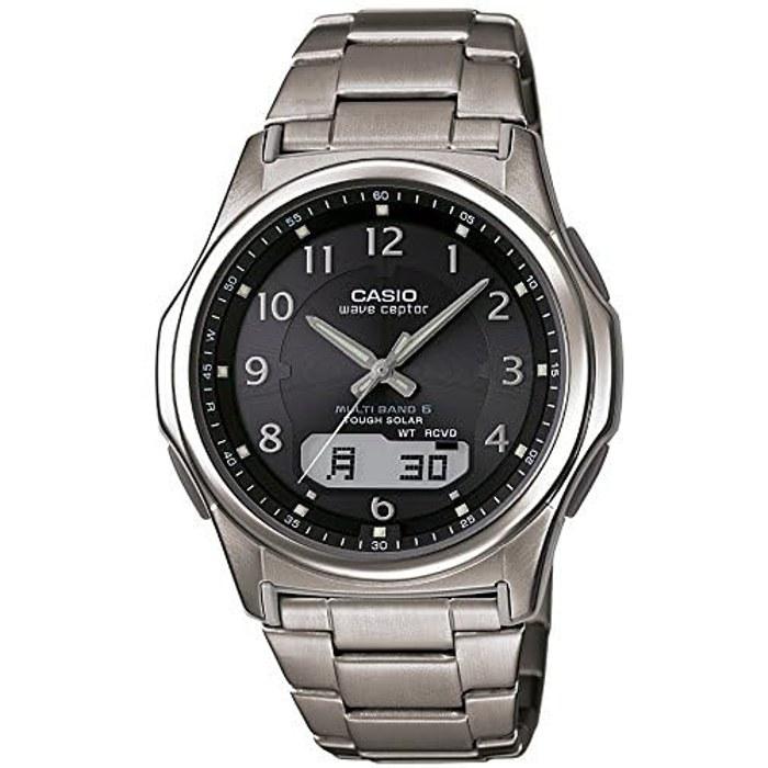 Casio Wave Ceptor WVA-M630TDE-1AJF Солнечные радиоуправляемые часы - Серебристые