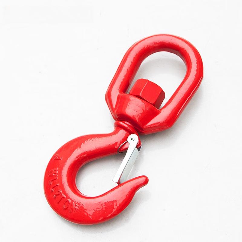 360-Degree Swivel Lifting Hook with Latch