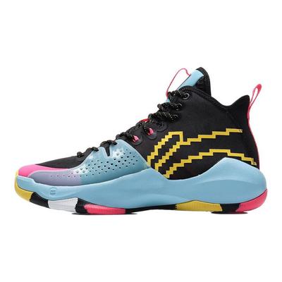 Баскетбольные кроссовки Li Ning Combat Hi Sonic мужские кроссовки черные синие ABAR059-1