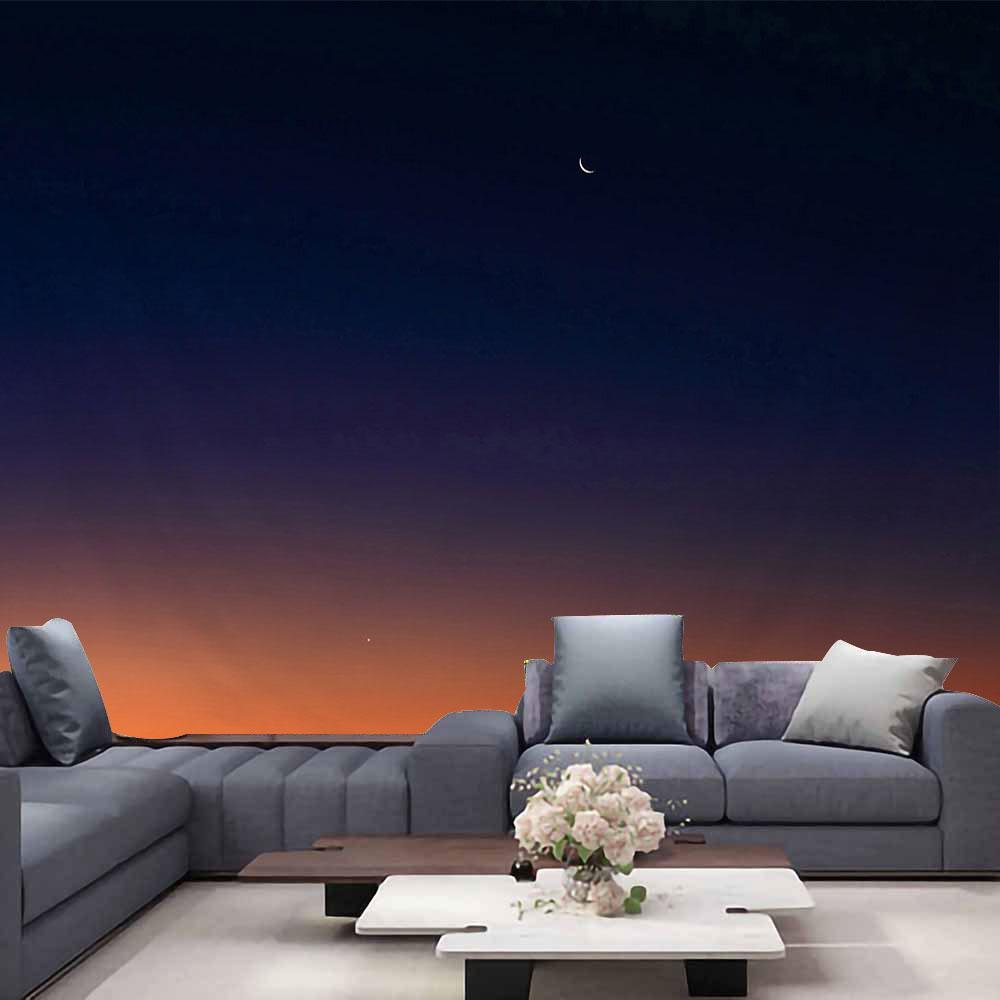 Таинственная Вселенная, космический звездный небесно-голубой звездный художественный гобелен, настенный гобелен для украшения спальни, гостиной