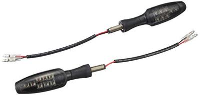 Kijima 219-5156 Мотоциклетный указатель поворота, светодиодный тип TRL, дымчатый, 12 В 1,2 Вт, 2 штуки, сертифицирован E-Mark