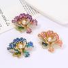 Elegant Chinese Peony Brooch: High-End Pearl Corsage for Coats, Cheongsams, and Hanfu